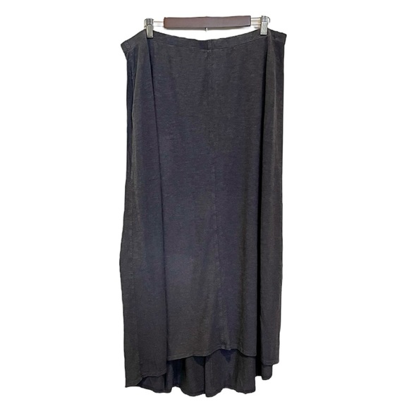 Eileen Fisher Woman Maxi Skirt Hemp Organic Cotton Blend Size 1X Lightweight - Picture 7 of 8